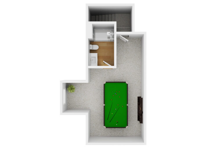 Origin_Denver_3D floorplan_Game Loft Level